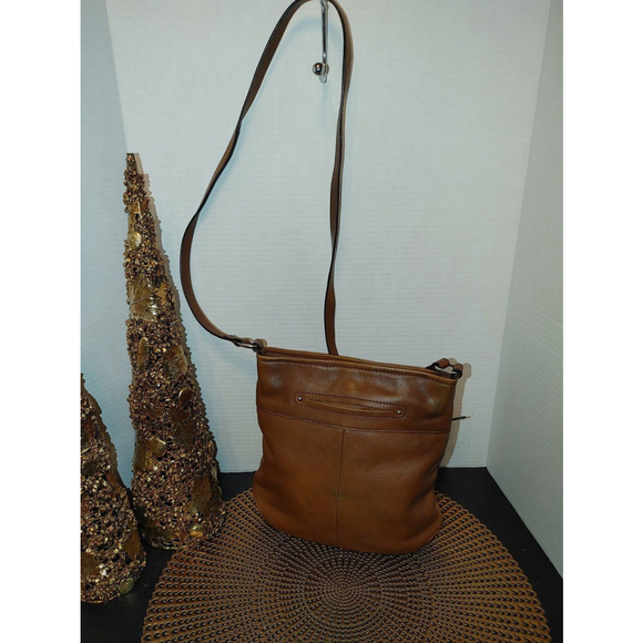 b. makowsky Leather Crossbody - Picture 3 of 7